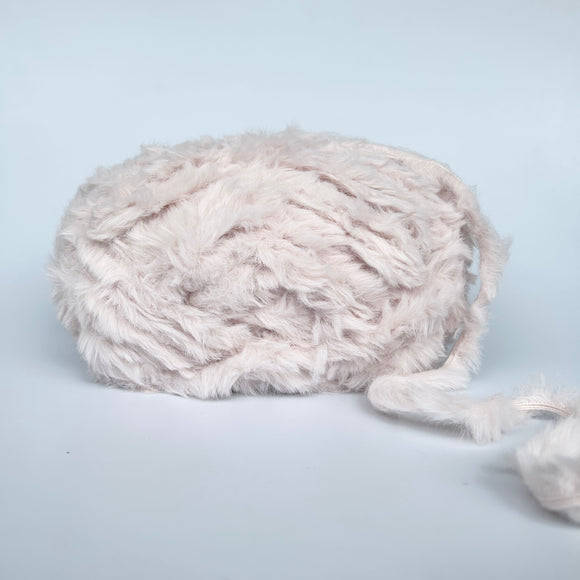 Faux Fur - Nude Pink