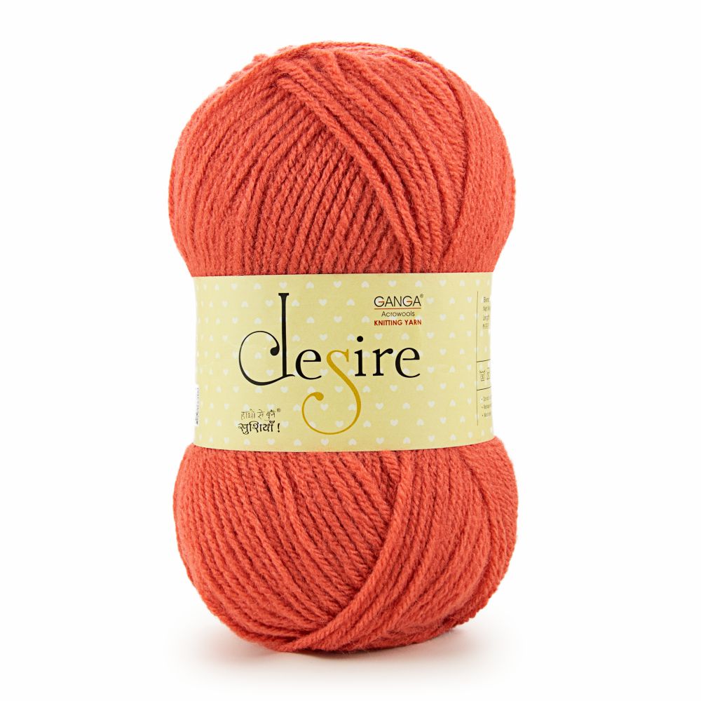 Ganga Desire - Acrylics 4 ply - All Colours (30)