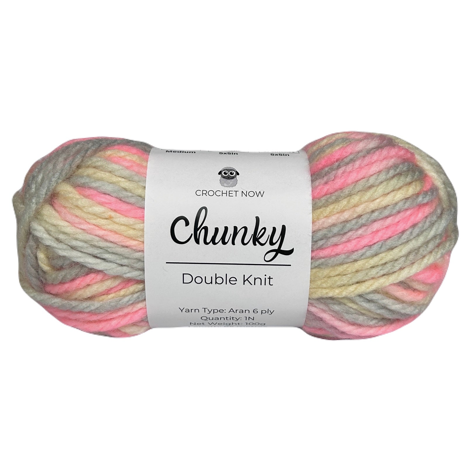Chunky Acrylics 6 ply - All Colours (22)
