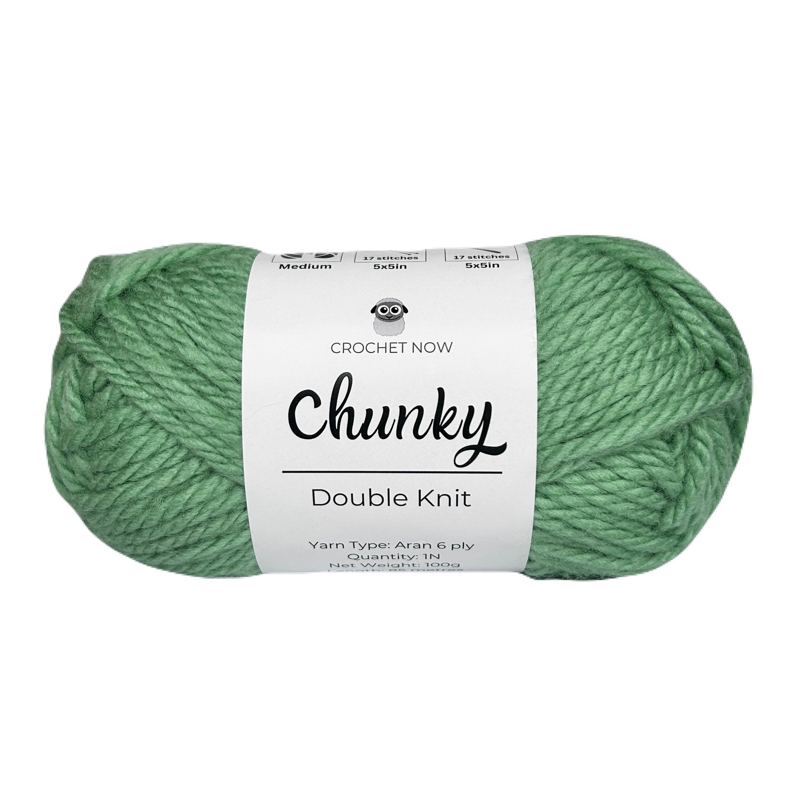 Chunky Acrylics 6 ply - All Colours (22)