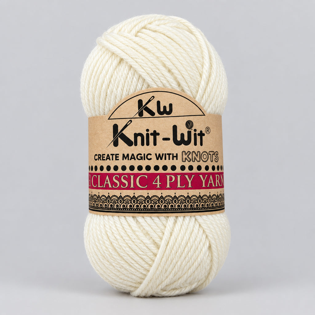 Knitwit Acrylics 4 ply - All Colours (36)