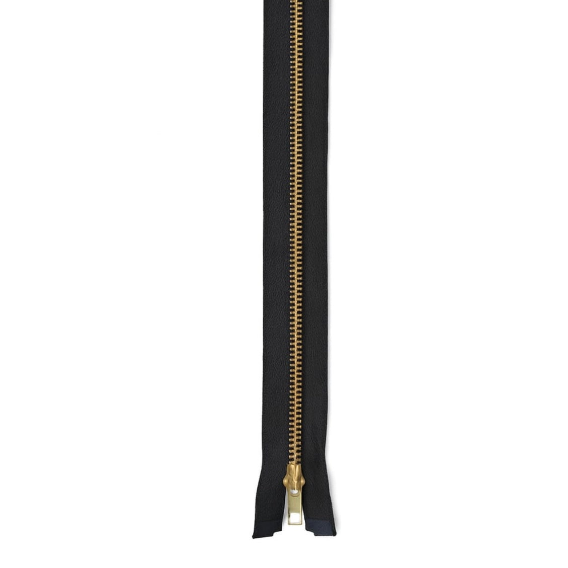 Metallic Zip Chain 12”- Gold