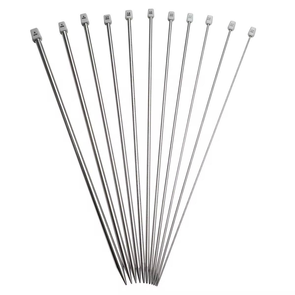 Metal Knitting Needles - All Sizes