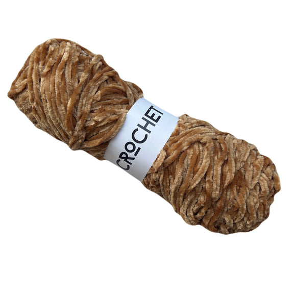Thin Velvet Yarn - Fawn