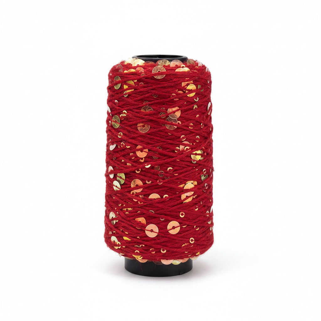 Sequin Yarn 1.5 mm - All colours (12)