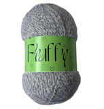 Fluffy Yarn - Grey