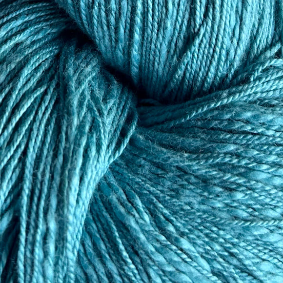 Slub Yarn - Teal Blue