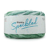 Ganga Velvet Speckled - Ombre Green