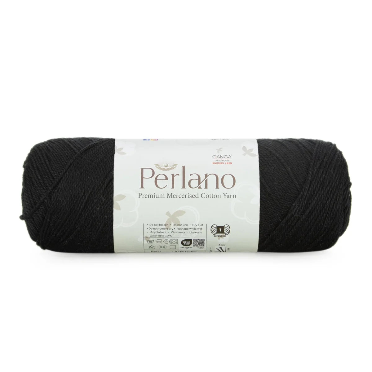 Ganga Perlano Mercerised Cotton 3 Ply - All Colours (19)