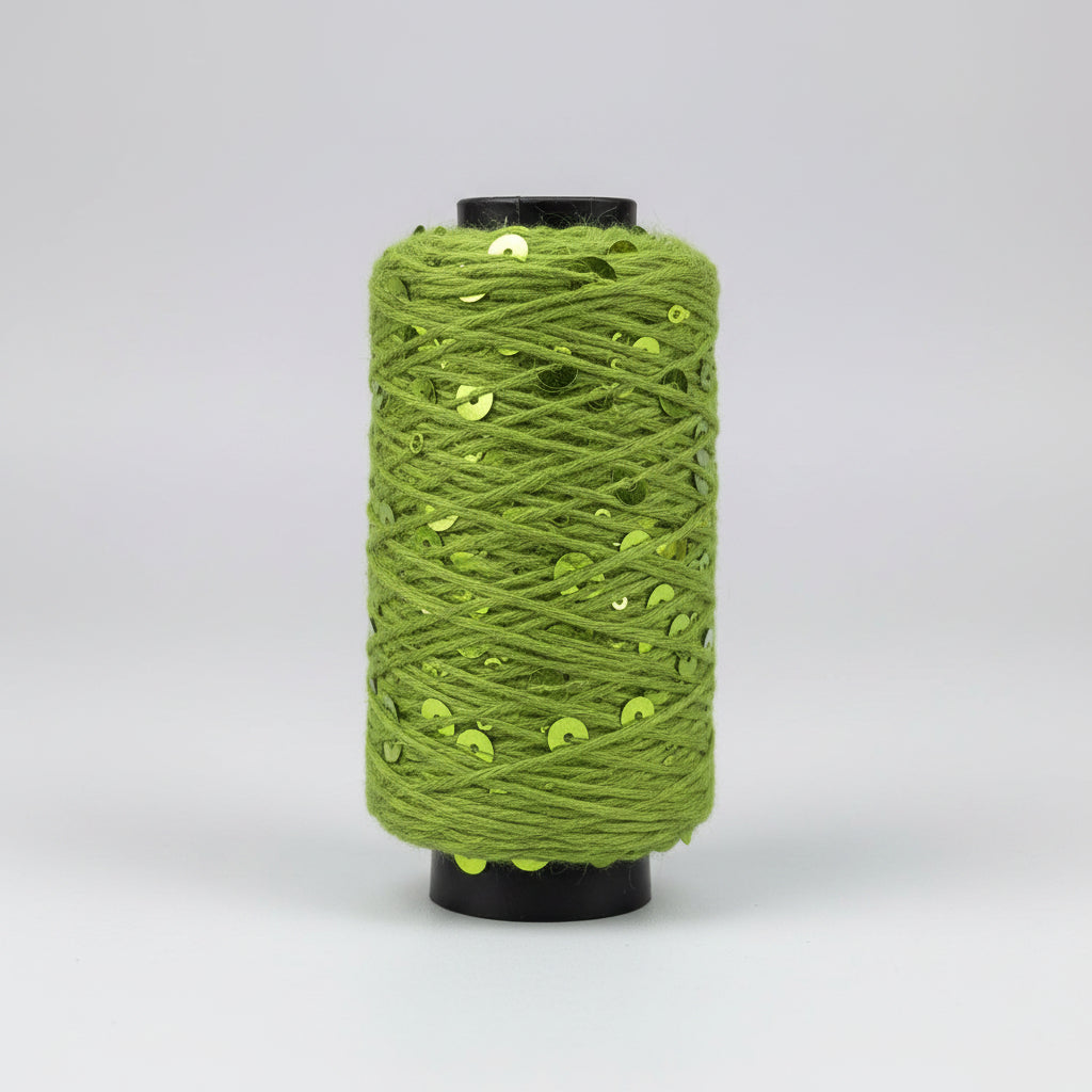 Sequin Yarn 1.5 mm - All colours (12)