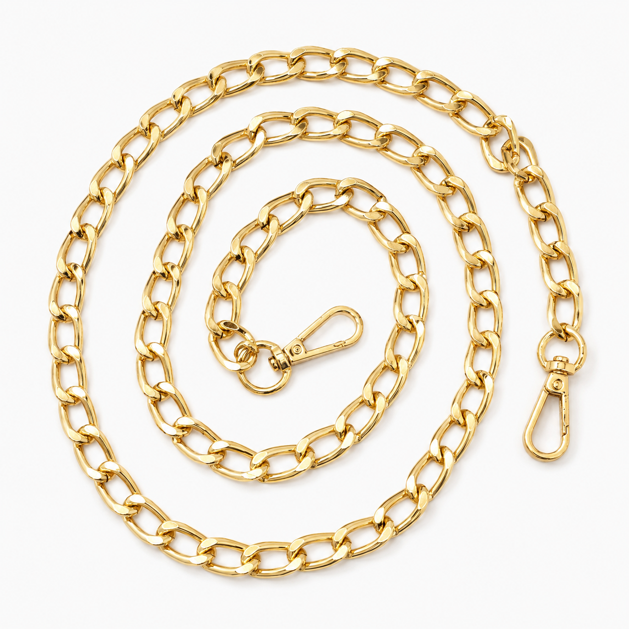 Bag chains - gold (1 metre)
