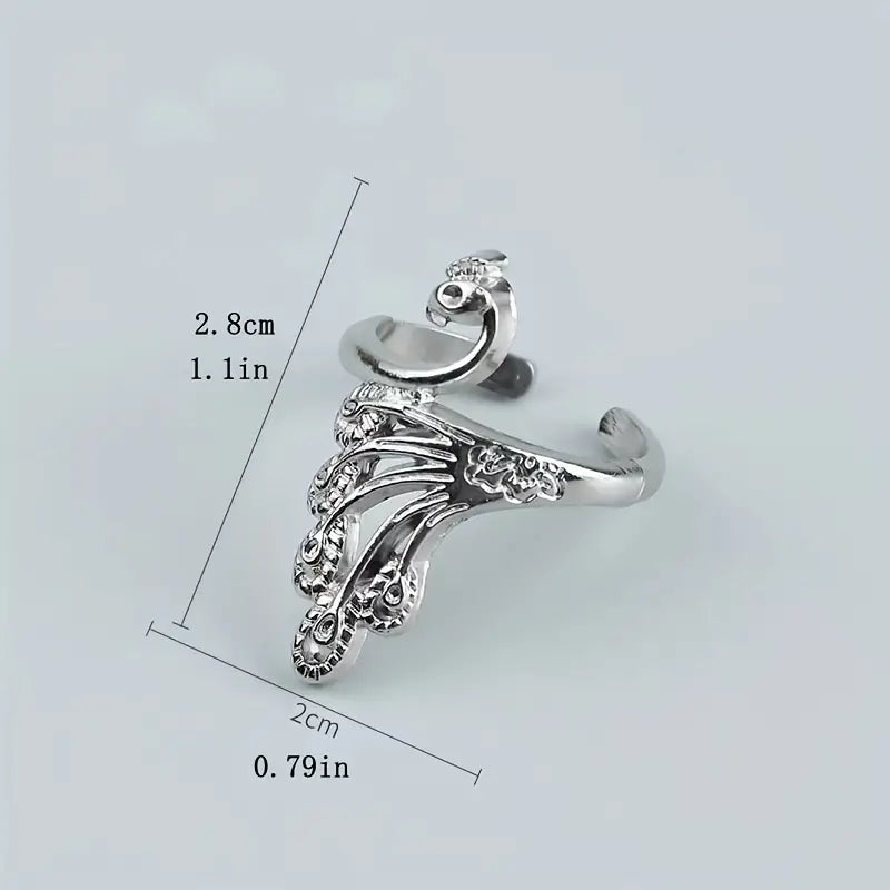 Adjustable Crochet Ring