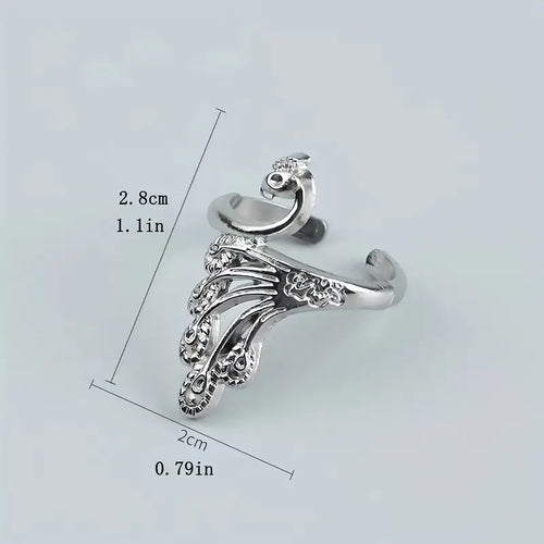 Adjustable Crochet Ring