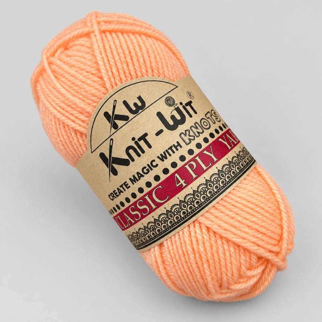 Knitwit Acrylics 4 ply - All Colours (36)