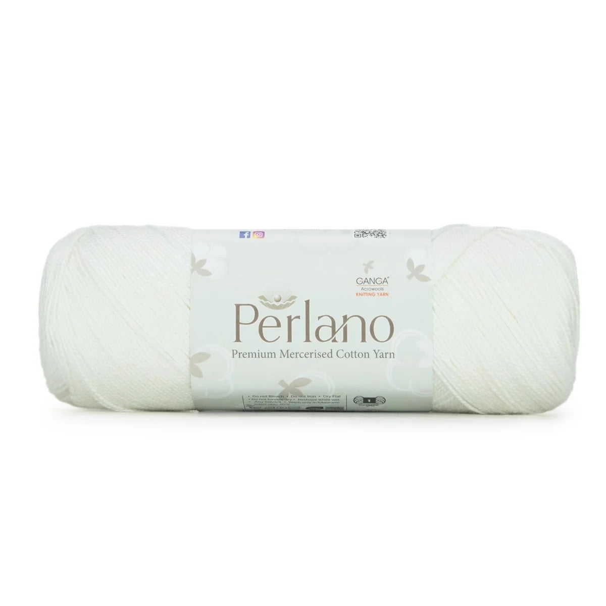 Ganga Perlano Mercerised Cotton 3 Ply - All Colours (19)