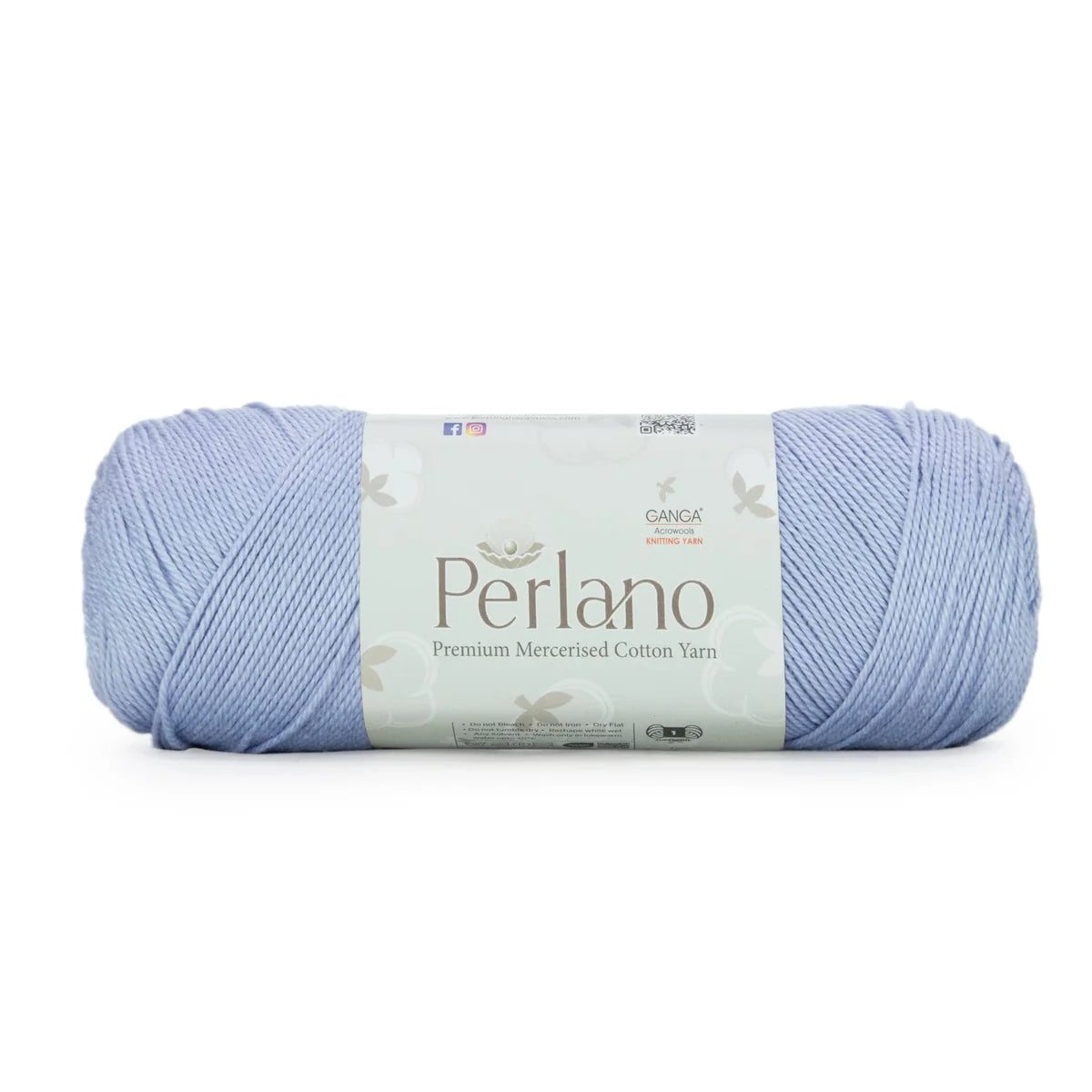 Ganga Perlano Mercerised Cotton 3 Ply - All Colours (19)