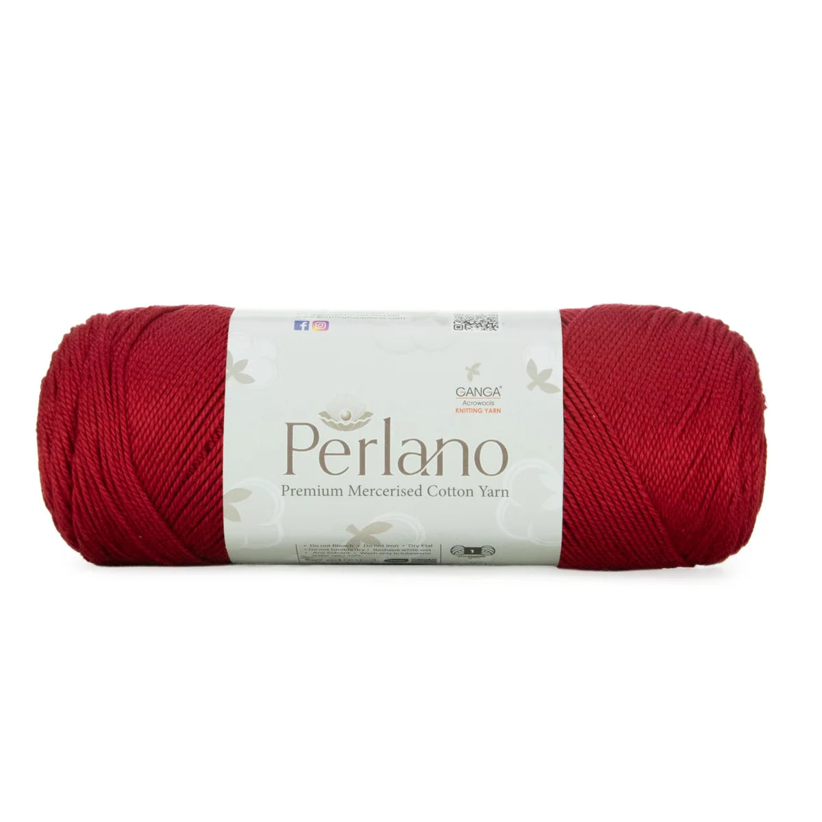 Ganga Perlano Mercerised Cotton 3 Ply - All Colours (19)