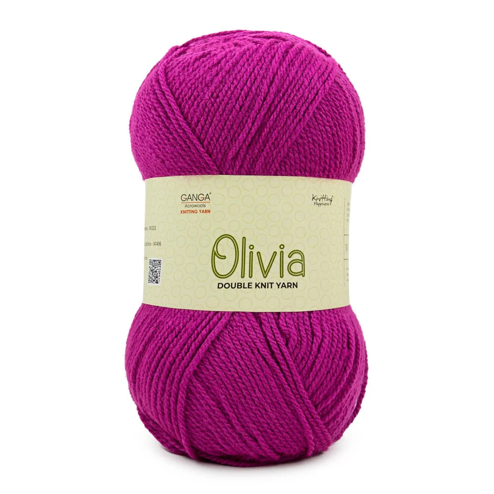 Ganga Olivia - Acrylics 3 ply - All Colours (6)