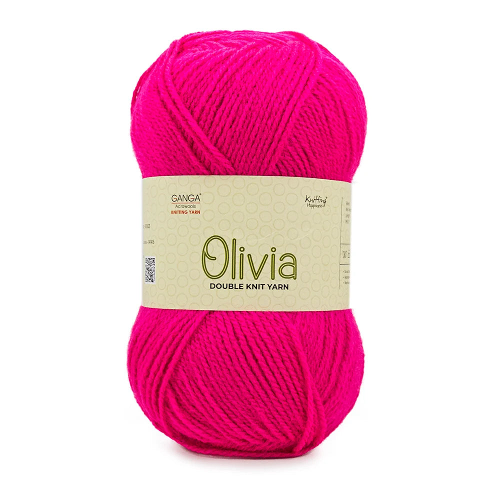 Ganga Olivia - Acrylics 3 ply - All Colours (6)