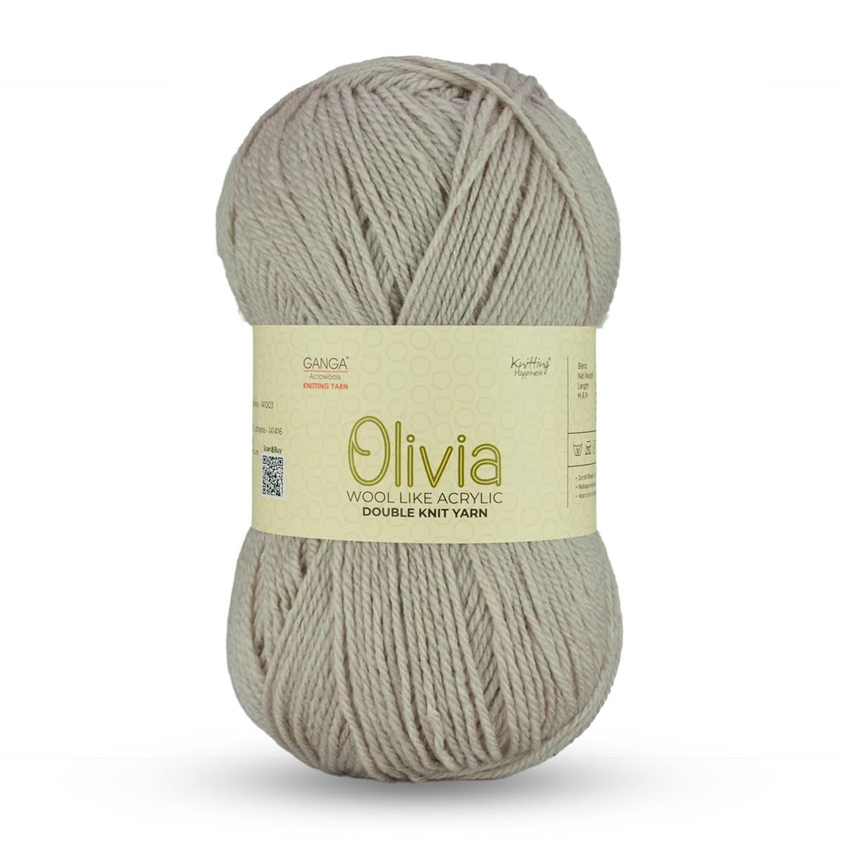 Ganga Olivia - Acrylics 3 ply - All Colours (6)
