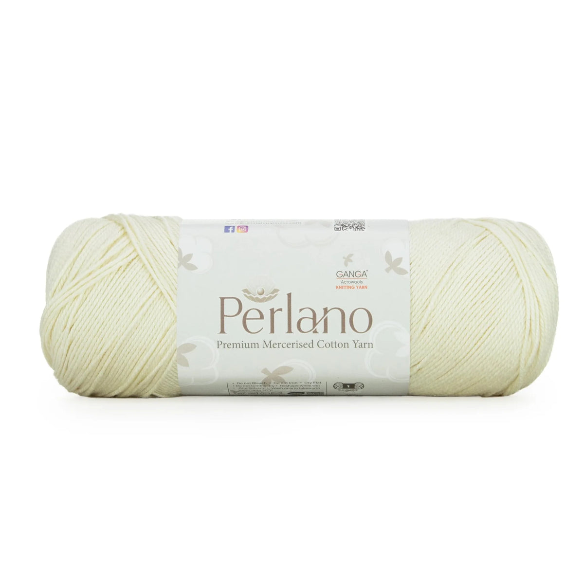 Ganga Perlano Mercerised Cotton 3 Ply - All Colours (19)