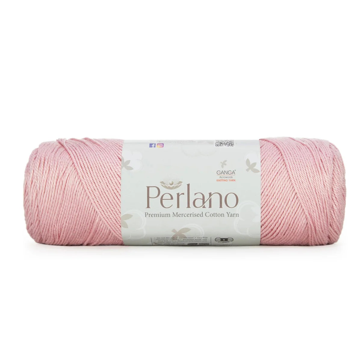Ganga Perlano Mercerised Cotton 3 Ply - All Colours (19)