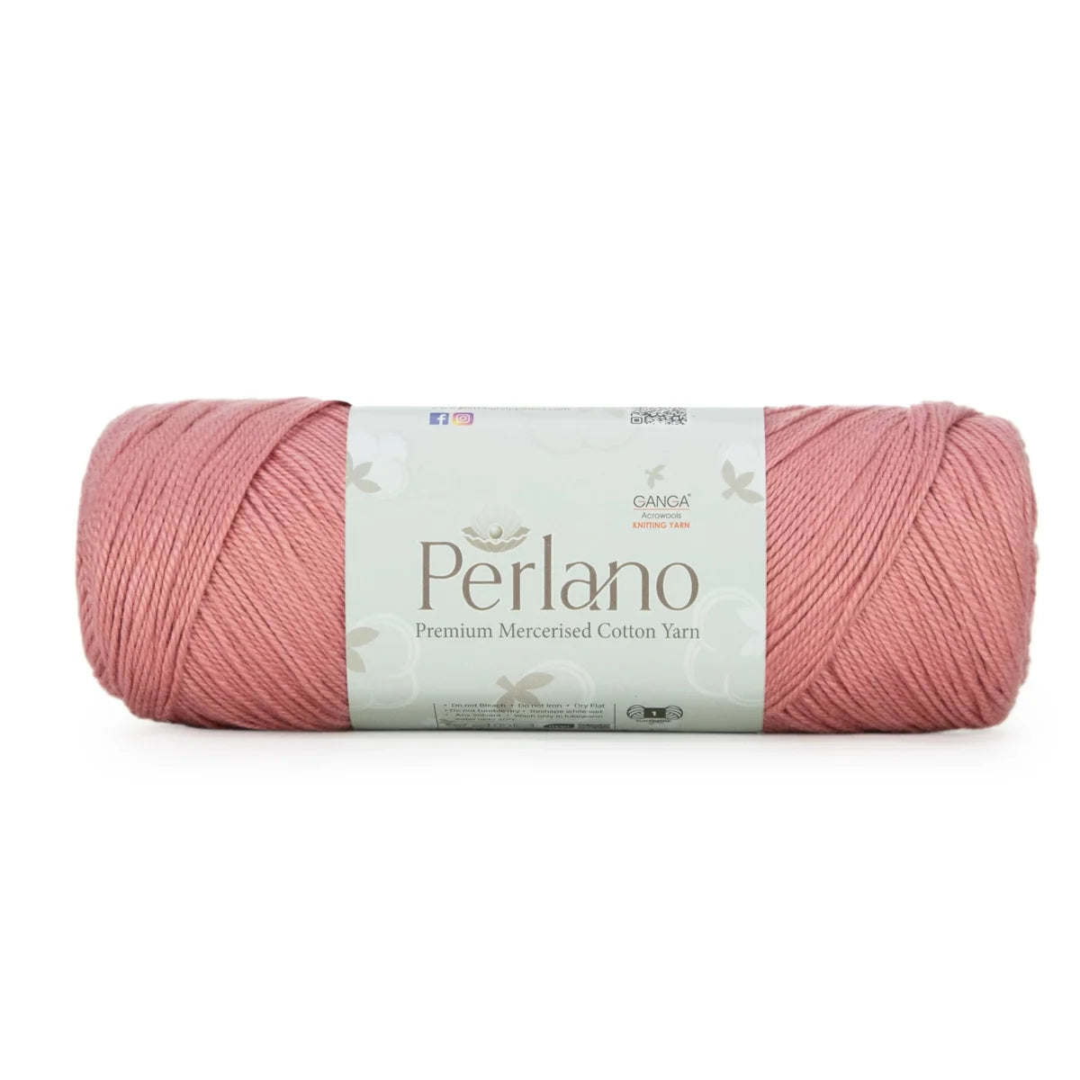 Ganga Perlano Mercerised Cotton 3 Ply - All Colours (19)