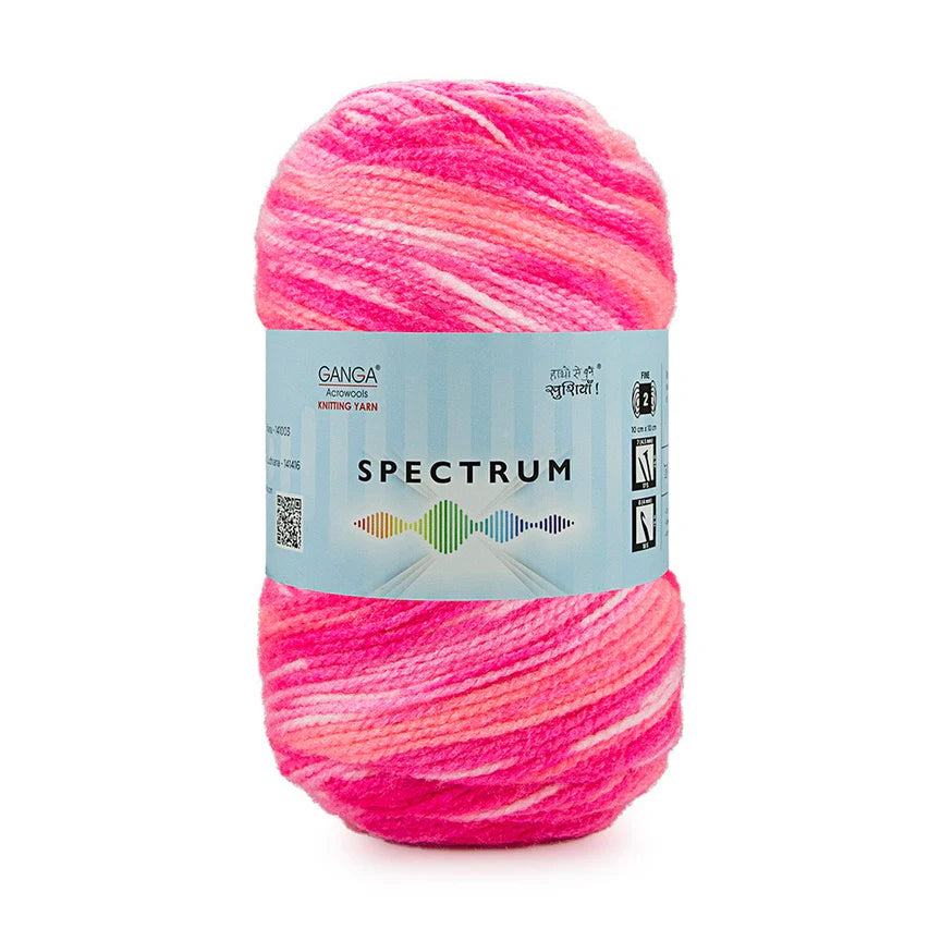 Ganga Spectrum- Acrylics 2 ply - All Colours (12)