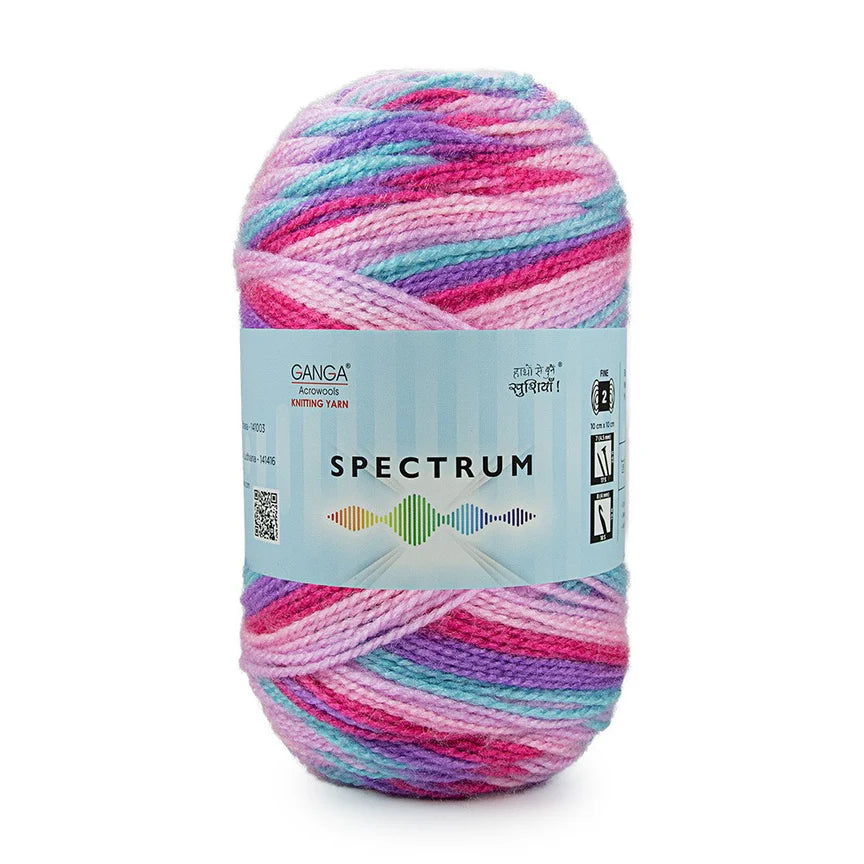 Ganga Spectrum- Acrylics 2 ply - All Colours (12)