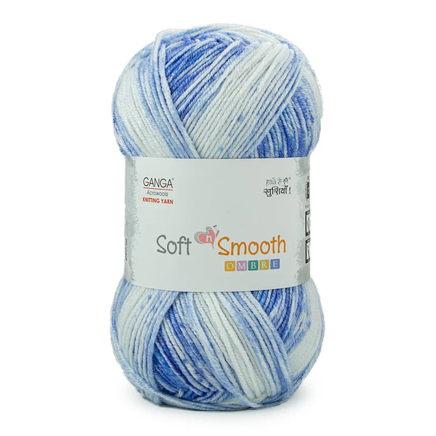 Ganga Soft N Smooth - Acrylics 5 ply - All Colours (3)