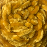 Thin Velvet Yarn - Gold