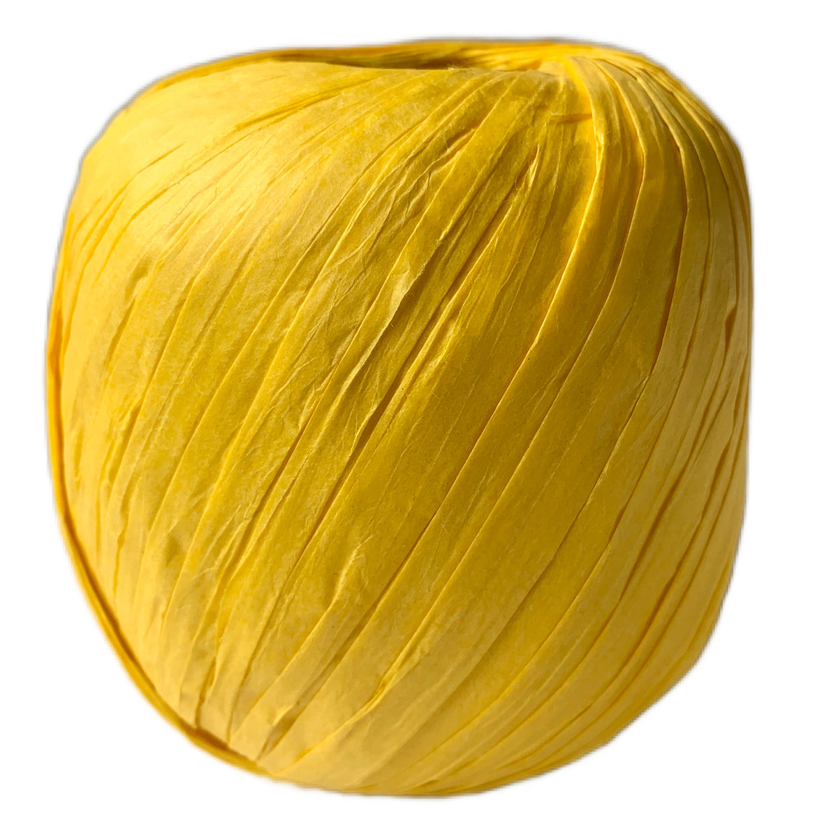Raffia Yarn - Yellow – Crochet Now India