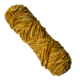 Thin Velvet Yarn - Gold