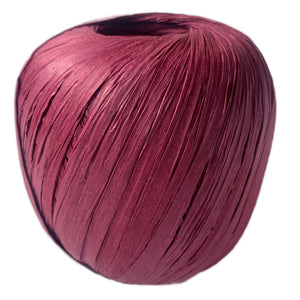 Raffia Yarn - Burgundy