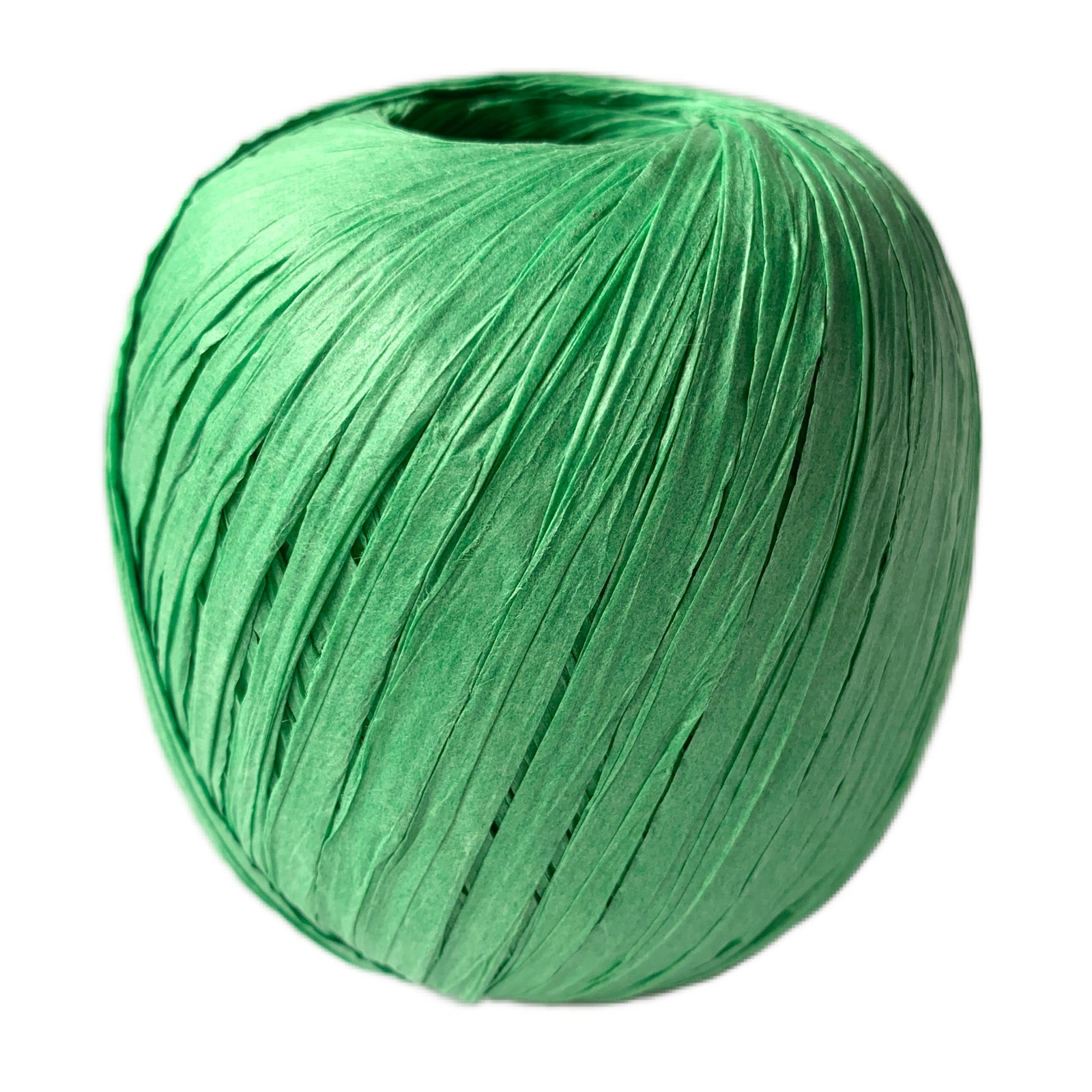 Raffia Yarn - Green – Crochet Now India