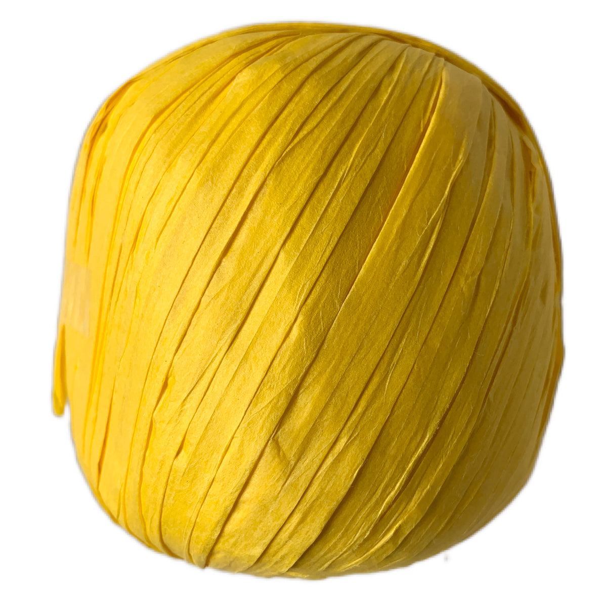 Raffia Yarn - Yellow – Crochet Now India