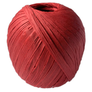 Raffia Yarn - Dark Red