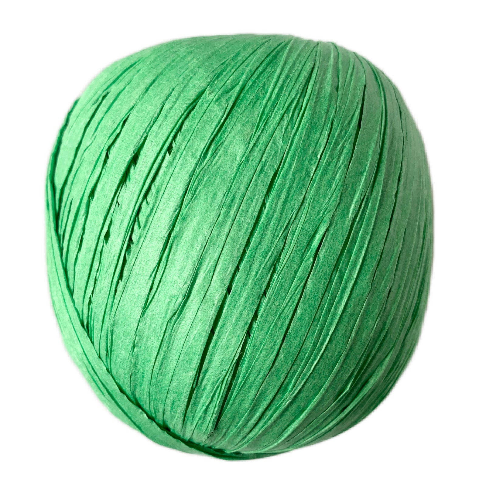 Raffia Yarn - Green – Crochet Now India