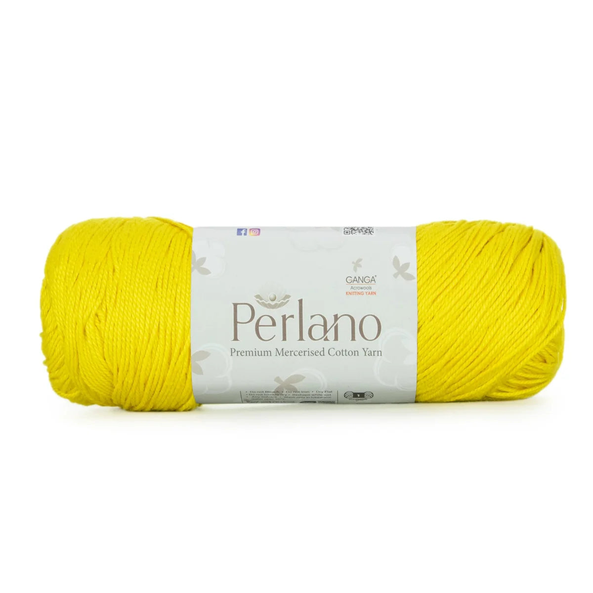 Ganga Perlano Mercerised Cotton 3 Ply - All Colours (19)