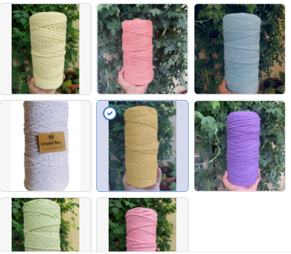 Macrame Cords - All Colours