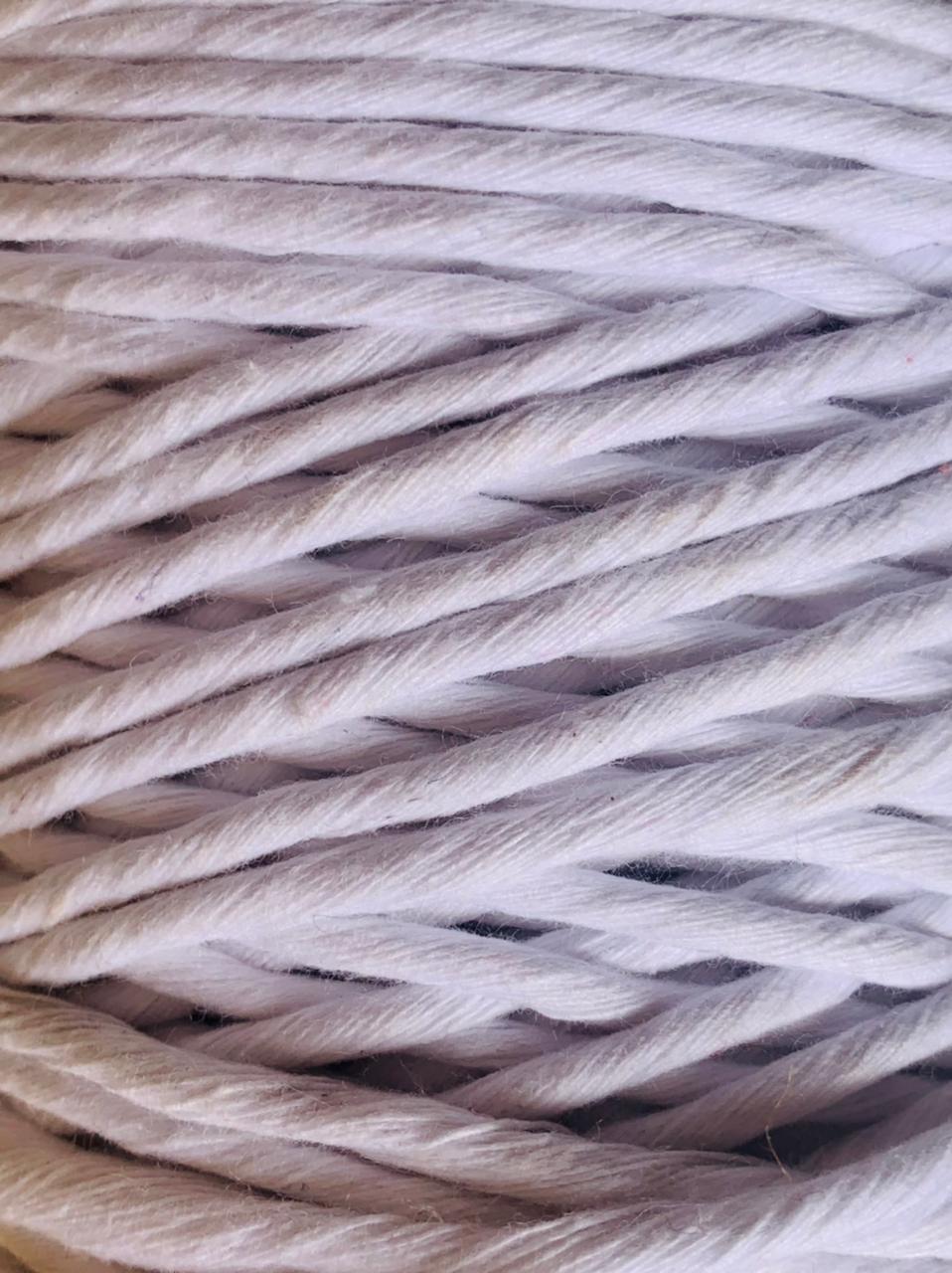 Macrame Cords - PureWhite (Single Strand 3mm)