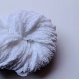 Premium Velvet Ganga - White
