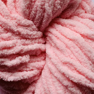 Premium Velvet Ganga - Baby Pink
