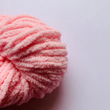 Premium Velvet Ganga - Baby Pink
