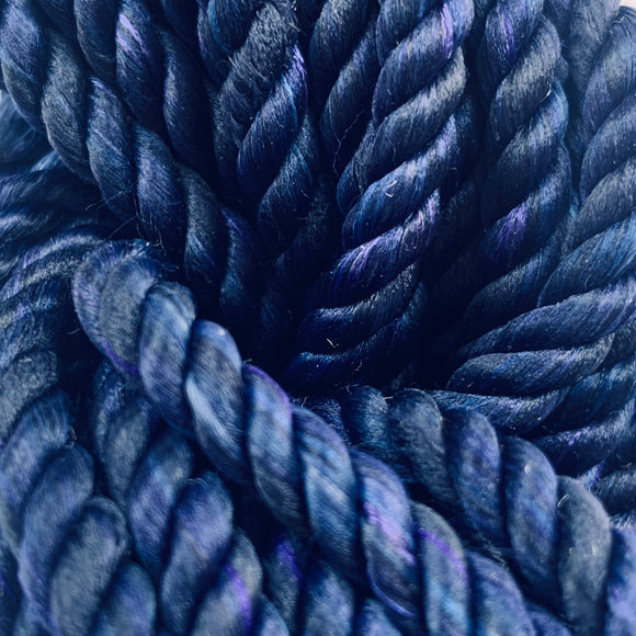 Macrame Cords - Navy Blue