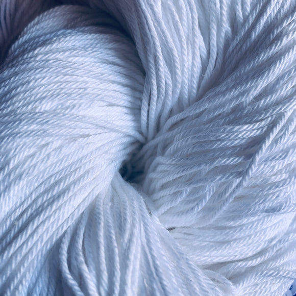 Baby Cotton Yarn - White