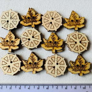 Wooden Buttons