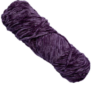 Thin Velvet yarn - Grape Vine