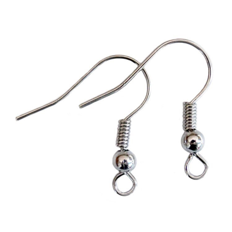 Earring Accessories - Hooks (Silver)