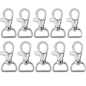 Lobster Claw Clasps - Silver (Pair)